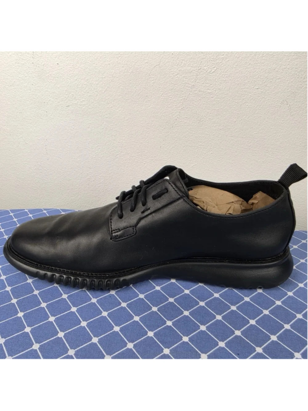 Mastermind Japan x Cole Haan Grand.ØS Black Leather Derby Shoes Men’s 10.5